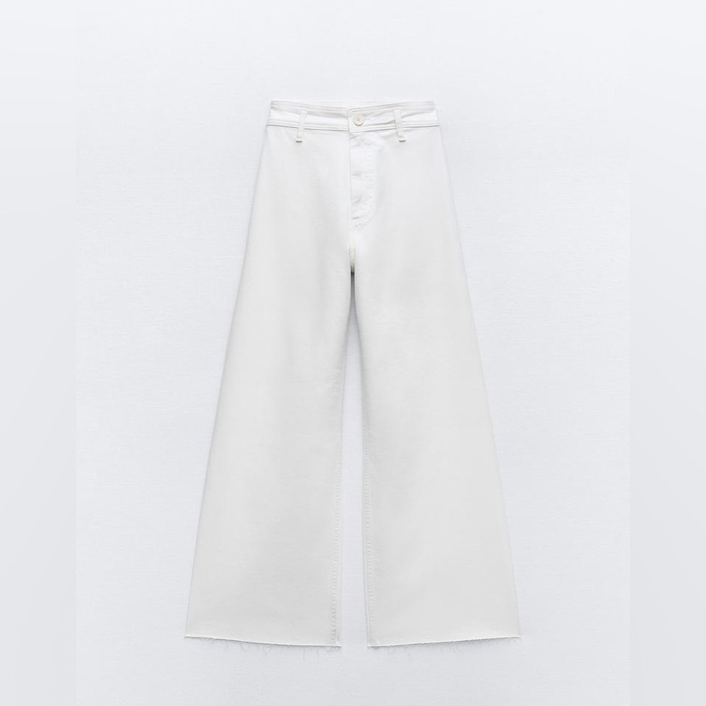 Zara High Waist Marine Jeans